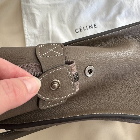 Celine Micro Luggage Bag in Taupe (Souris) - Picture 11 of 16